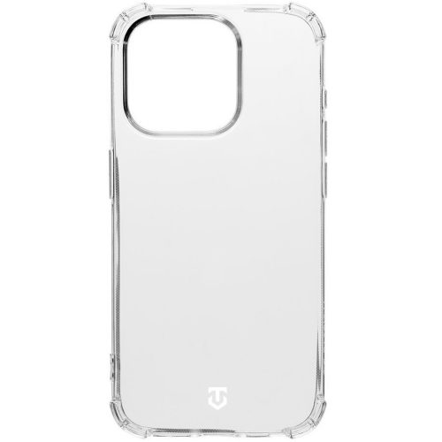 Apple iPhone 15 Pro, Szilikon tok, légpárnás sarok, Tactical TPU Plyo, átlátszó