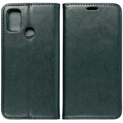 Oppo Reno13, Oldalra nyíló tok, stand, Magnet Book, zöld