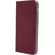   Realme 14 Pro, Oldalra nyíló tok, stand, Magnet Book, bordó