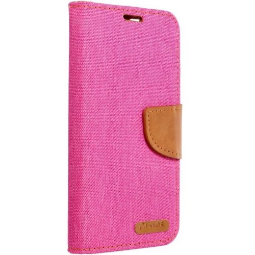 Samsung Galaxy S24 Ultra SM-S928, Oldalra nyíló tok, stand, Canvas Book, rózsaszín