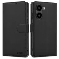   Xiaomi Poco X7 Pro, Oldalra nyíló tok, stand, mágnes csattal, TP Wallett, fekete