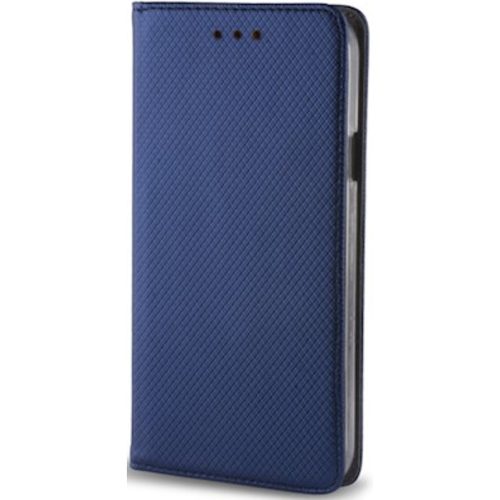 Realme 14T, Oldalra nyíló tok, stand, Smart Magnet, sötétkék
