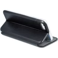   Apple iPhone Air (2025), Oldalra nyíló tok, stand, Forcell Elegance, fekete