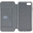 Apple iPhone 17 Pro, Oldalra nyíló tok, stand, Forcell Elegance, fekete