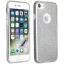 Apple iPhone 17, Szilikon tok, csillogó, Forcell Shining, ezüst