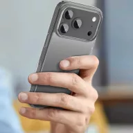   Apple iPhone 17 Pro Max, Műanyag hátlap védőtok + szilikon keret, FlexAir Hybrid, átlátszó