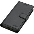 Apple iPhone Air (2025), Oldalra nyíló tok, stand, mágnes csattal, kivehető tokkal, Magsafe töltővel kompatibilis, TP Wallett Magsafe, fekete