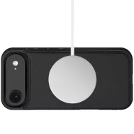   Apple iPhone Air (2025), Oldalra nyíló tok, stand, mágnes csattal, kivehető tokkal, Magsafe töltővel kompatibilis, TP Wallett Magsafe, fekete