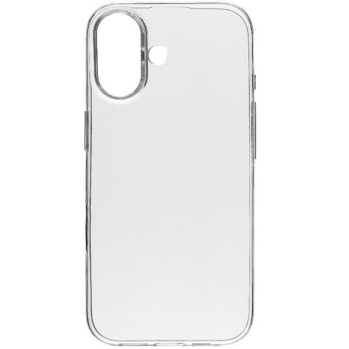 Apple iPhone 17, Szilikon tok, Tactical TPU, átlátszó