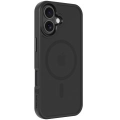   Apple iPhone 17, Műanyag hátlap védőtok + szilikon keret, közepesen ütésálló, Magsafe kompatibilis, Tactical MagForce Hyperstealth, áttetsző/szürke