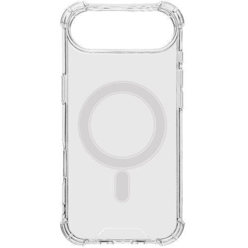 Apple iPhone Air (2025), Műanyag hátlap védőtok + szilikon keret, közepesen ütésálló, Magsafe töltővel kompatibilis, Tactical MagForce Plyo, átlátszó