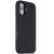 Apple iPhone 17, Szilikon tok, mikrofiber plüss belső, Magsafe kompatibilis, Tactical MagForce Velvet Smoothie, fekete