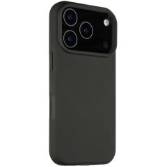   Apple iPhone 17 Pro, Szilikon tok, mikrofiber plüss belső, Magsafe kompatibilis, Tactical MagForce Velvet Smoothie, bazooka-szürke