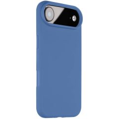   Apple iPhone Air (2025), Szilikon tok, mikrofiber plüss belső, Magsafe kompatibilis, Tactical MagForce Velvet Smoothie, kék