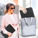 Laptop táska, 13 - 14" készülékhez, TP Fleece, fekete