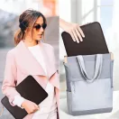 Laptop táska, 15 - 16" készülékhez, TP Fleece, sötétbarna