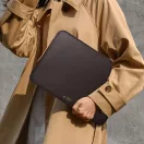 Laptop táska, 15 - 16" készülékhez, TP Fleece, sötétbarna