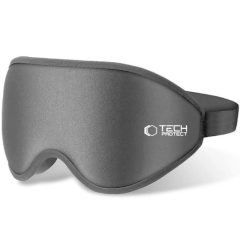   Szemtakaró, alvómaszk, alváshoz, állítható pánttal, TP EyeShade, szürke