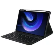   Xiaomi Pad 6 (11.0) / Pad 6 Pro (11.0), Bluetooth billentyűzetes mappa tok, érintőceruza tartó,  fekete
