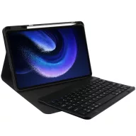   Xiaomi Pad 6 (11.0) / Pad 6 Pro (11.0), Bluetooth billentyűzetes mappa tok, érintőceruza tartó,  fekete
