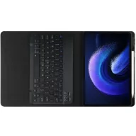   Xiaomi Pad 6 (11.0) / Pad 6 Pro (11.0), Bluetooth billentyűzetes mappa tok, érintőceruza tartó,  fekete