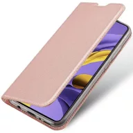   Samsung Galaxy A15 4G / A15 5G SM-A155F / A156B, Oldalra nyíló tok, stand, Dux Ducis, vörösarany