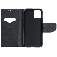   Samsung Galaxy S25 FE SM-S731, Oldalra nyíló tok, stand, Fancy Book, fekete