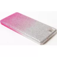   Samsung Galaxy S25 FE SM-S731, Szilikon tok, csillogó, Forcell Shining, vörösarany/ezüst