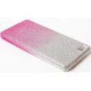 Samsung Galaxy A17 4G / A17 5G SM-A175F / A176B, Szilikon tok, csillogó, Forcell Shining, vörösarany/ezüst