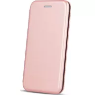   Samsung Galaxy S25 FE SM-S731, Oldalra nyíló tok, stand, Forcell Elegance, vörösarany