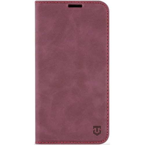 Samsung Galaxy A17 4G / A17 5G SM-A175F / A176B, Oldalra nyíló tok, stand, kártyatartóval, Tactical Xproof, piros