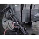 Hálózati töltő adapter, 20W, USB aljzat, USB Type-C aljzat, gyorstöltés, PD, QC 3.0, Tactical Base Plug Dual, fekete