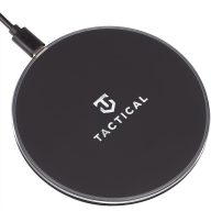   Univerzális vezeték nélküli töltő, Qi Wireless, gyorstöltés, LED - es, 15W, Tactical Base Plug, fekete