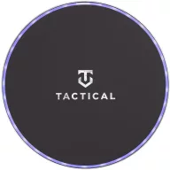   Univerzális vezeték nélküli töltő, Qi Wireless, gyorstöltés, LED - es, 15W, Tactical Base Plug, fekete