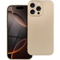   Xiaomi Redmi Note 14 Pro 4G (Global), Szilikon tok, mikrofiber plüss belső, csillogó hátlap, Metallic Case, arany