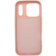   Apple iPhone 16, Szilikon tok, stand, telefontartó gyűrű, Roar Amber, rózsaszín