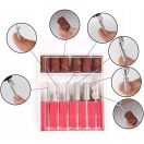 Műkörmös csomag – Prémium szett - UV lámpa + hordozható körömcsiszoló