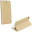 Samsung Galaxy S26 SM-S942, Oldalra nyíló tok, stand, Luna Book, arany