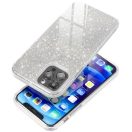 Samsung Galaxy S26 Ultra SM-S948, Szilikon tok, csillogó, Forcell Shining, ezüst