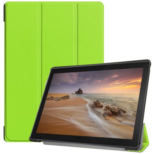 Samsung Galaxy Tab A9 Plus (11.0) SM-X210 / X215 / X216B, mappa tok, Trifold, zöld