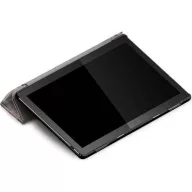   Xiaomi Pad 6 (11.0) / Pad 6 Pro (11.0), mappa tok, Eiffel torony, térkép minta, Trifold, szürke