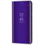 Samsung Galaxy A05 SM-A055F, Oldalra nyíló tok, hívás mutatóval, Smart View Cover, lila (utángyártott)