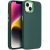 Motorola Moto G14, Szilikon tok, közepesen ütésálló, fémhatású kamera keret, Frame Case, zöld