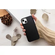   Realme C55, Szilikon tok, közepesen ütésálló, fémhatású kamera keret, Frame Case, fekete