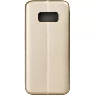   Samsung Galaxy A05 SM-A055F, Oldalra nyíló tok, stand, Forcell Elegance, arany