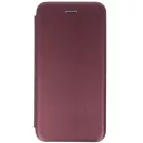 Oppo A78 4G, Oldalra nyíló tok, stand, Forcell Elegance, bordó