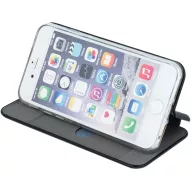   Xiaomi Redmi 13C 4G / Redmi 13C 5G / Poco C65, Oldalra nyíló tok, stand, Forcell Elegance, fekete