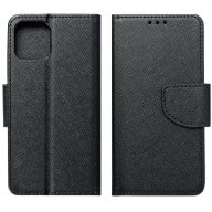   Xiaomi Redmi 13C 4G / Redmi 13C 5G / Poco C65, Oldalra nyíló tok, stand, Fancy Book, fekete