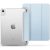 Apple iPad 10.9 (2022), mappa tok, közepesen ütésálló, érintőceruza tartóval, átlátszó hátlap, Smart Case, TP SC Pen Hybrid, világoskék