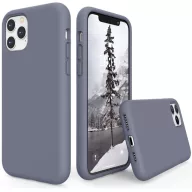   Huawei Honor 200 Pro, Szilikon tok, Wooze Liquid Silica Gel, leander-szürke